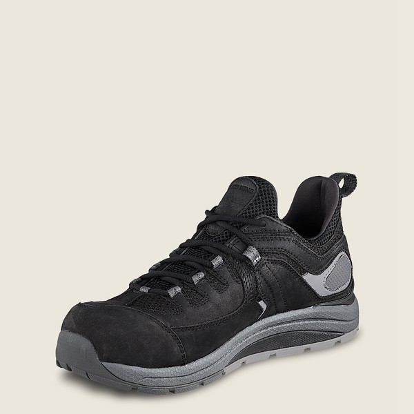 Red Wing Iş Ayakkabı Erkek - Cooltech™ Athletics - Safety Toe - Siyah/Gri - 15PSDXHRJ